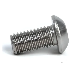 Vite a testa tonda DIN 7380 M8x16 acciaio inox A2
