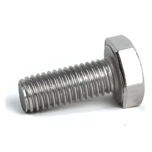 Vite a testa esagonale DIN 933 M10x30 mm acciaio inox A2
