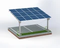 Parcheggio fotovoltaico per 2 Veicoli L 5,7m x 5,2m Carport GPV-101-14 (3)