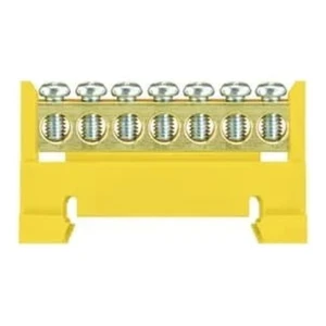 Pawbol Morsettiera per guida - 7 gialla - base bassa