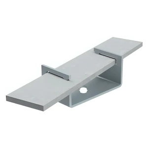 Staffa per bandella B fino a 50x4mm acciaio zincato galvanicamente