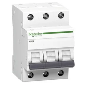 Interruttore automatico sovracorrente B 25A 3P 6kA K60N-B25-3 Acti9 A9K01325 SCHNEIDER ELECTRIC