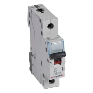 Legrand Interruttore magnetotermico B 6A 1P 6kA S 301 TX3