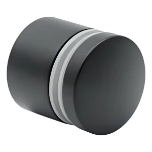 Supporto puntuale per vetro fi 50 nero – AISI 304. vetro 8–21,52 mm