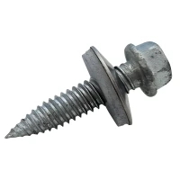 Vite autoperforante bimetallica inossidabile 6,0×25 mm con rondella – montaggio PV e strutture in acciaio
