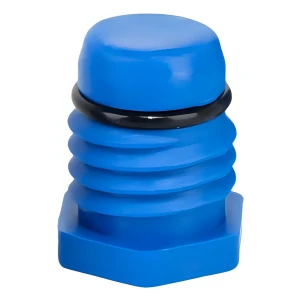 Tappo per prove di tenuta per tubi 20 mm blu