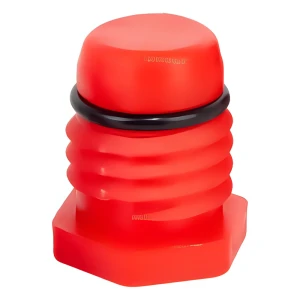 Tappo per prove di tenuta per tubi 20 mm rosso