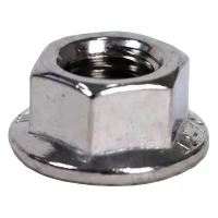 Dado flangiato in acciaio inox A2 DIN 6923 M10