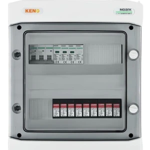 Quadro di Connessione Noark con Scaricatore di Sovratensione DC+AC 40A Trifase SH-717