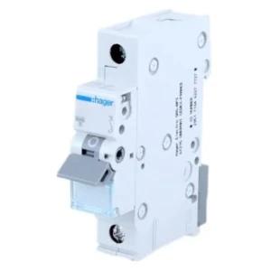 Interruttore automatico C 10A 1P 6kA MCN110E HAGER