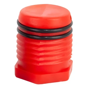 Tappo per prove di tenuta per tubi 32 mm rosso
