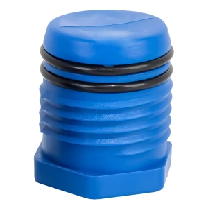 Tappo per prove di tenuta per tubi 32 mm blu
