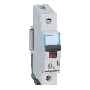 Interruttore automatico sovracorrente B 16A 1P 6kA S 301 TX3 403357 LEGRAND