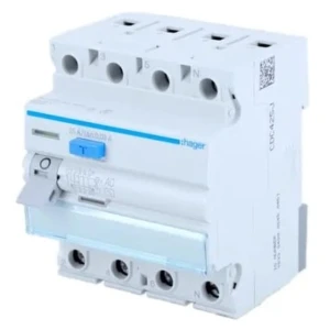 Interruttore differenziale 3P+N 40A 30mA tipo A CDA440J HAGER