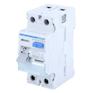 Hager CDA225J – interruttore differenziale 1P+N 25A 30mA tipo A