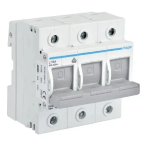 Sezionatore di protezione fusibile 3P 63A D02 L73M HAGER