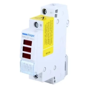 Segnalatore luminoso a LED triplo rosso 230VAC SVN127 HAGER
