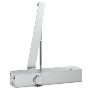 GEZE GD 1500 – chiudiporta a incasso superficiale color argento