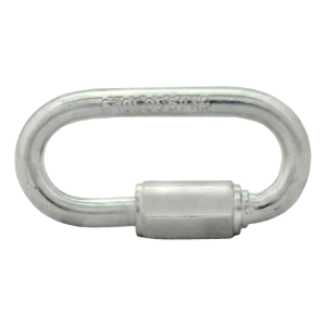 Maglia rapida a vite (connettore rapido) zincata 7 mm – carico nominale 220 kg