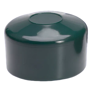 Copripalo per recinzione 1 1/4" (Ø 42,4 mm), verde