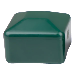 Copripalo per recinzione 100×100 mm, verde