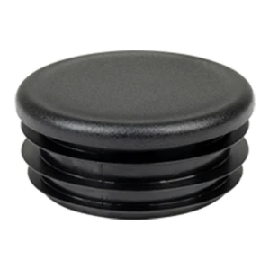 Tappo per tubo tondo Ø 25 mm, nero