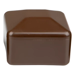 Copripalo per recinzione 40×40 mm, marrone