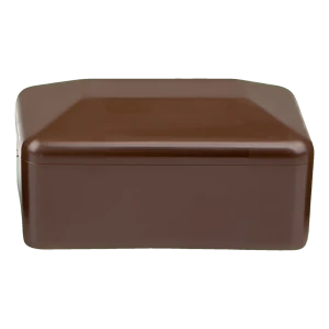 Copripalo per recinzione 40×60 mm, marrone