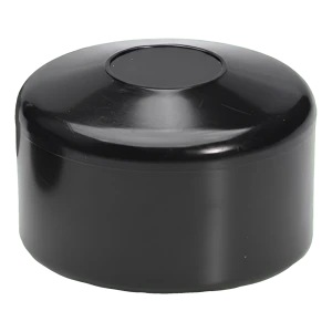 Copripalo per recinzione Ø 44,5 mm, nero