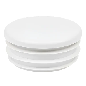 Tappo per tubo tondo Ø 10 mm, bianco
