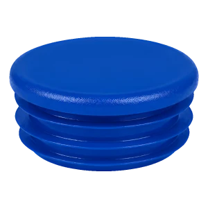Tappo per tubo tondo Ø 30 mm, blu