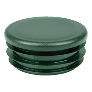 Tappo per tubo tondo Ø 30 mm, verde