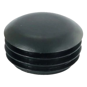 Tappo per tubo tondo bombato Ø 40 mm, nero