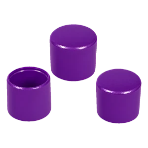 Cappuccio per tubo rotondo Ø 25 mm, viola