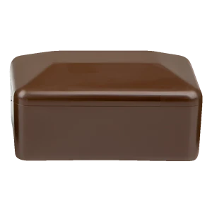 Copripalo per recinzione 20×30 mm, marrone