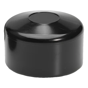 Copripalo per recinzione Ø 42 mm, nero
