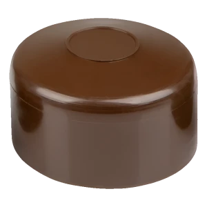 Copripalo per recinzione Ø 51 mm, marrone