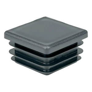 Tappo per tubo quadro 50×50 mm, antracite, spessore parete 1,5–3,0 mm