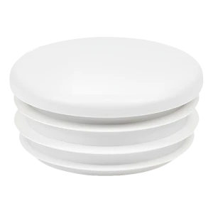 Tappo per tubo tondo Ø 22 mm, bianco