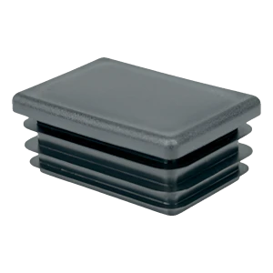 Tappo per tubo rettangolare 40×60 mm, antracite (RAL 7016)