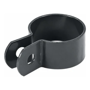Collare terminale con un foro per palo tondo Ø 42 mm, antracite (RAL 7016)