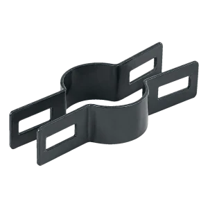 Collare intermedio per recinzione per palo rotondo Ø 42 mm, antracite (RAL 7016)