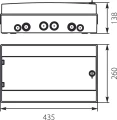 Scatola di distribuzione ermetica RH-18 GPV-401-01 (1)