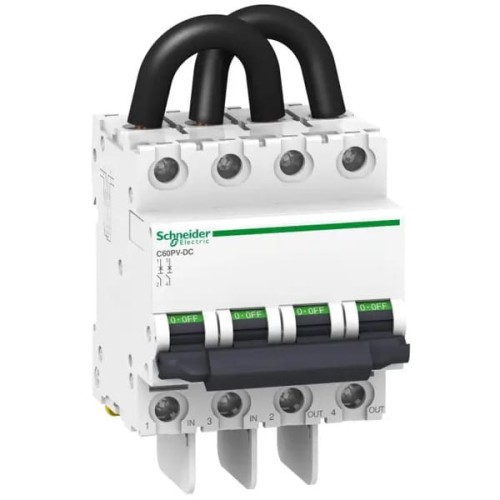 Interruttore di sovracorrente PV DC B 16A 2P 800V C60PV-DC A9N61651 GPV-401-10