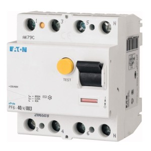 Interruttore Differenziale 4P 40A 6kA 100mA Tipo A