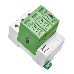 Limitatore di sovratensione Simtec PV DC Tipo 1+2 (Classe B+C) 1000V 3P 20kA 4,5kV