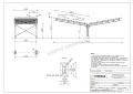 Parcheggio fotovoltaico per 2 Veicoli T 11,4m x 3,3m Carport GPV-101-08 (4)
