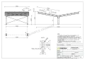 Parcheggio fotovoltaico per 4 Veicoli T 11,4m x 5,2m Carport GPV-101-13 (4)