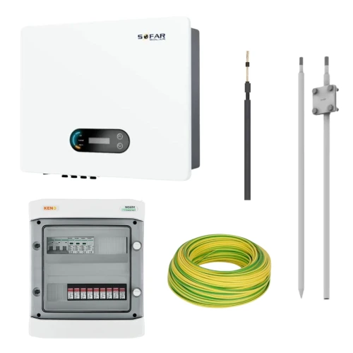 Kit elettrico completo per fotovoltaico con inverter 24KTLX-G3 3F 2MPPT Sofar GPV-405-09