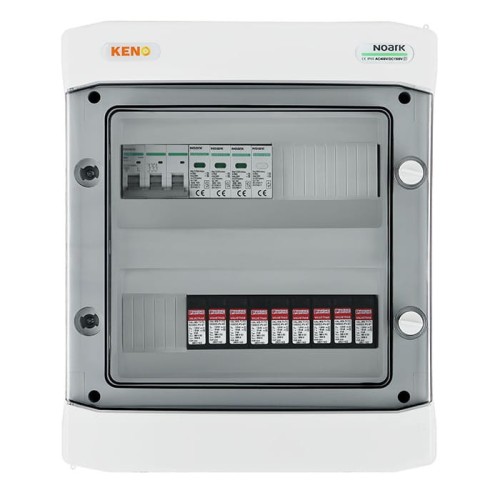 Scatola di giunzione con limitatore di sovratensioni DC + AC, tipo 1+2, tipo SH-355 DCAC GPV-409-05